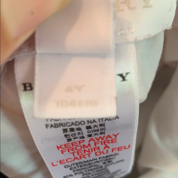 🖤❤️Burberry Girls 🏊♀️ one piece Swimsuit 🖤❤️ 4 - Picture 8 of 9